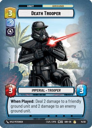 Death Trooper |  (14/20)  [Spark of Rebellion Weekly Play Promos]