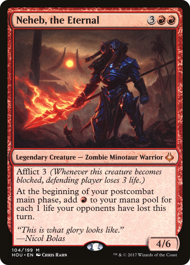 Neheb, the Eternal [Hour of Devastation] Foil