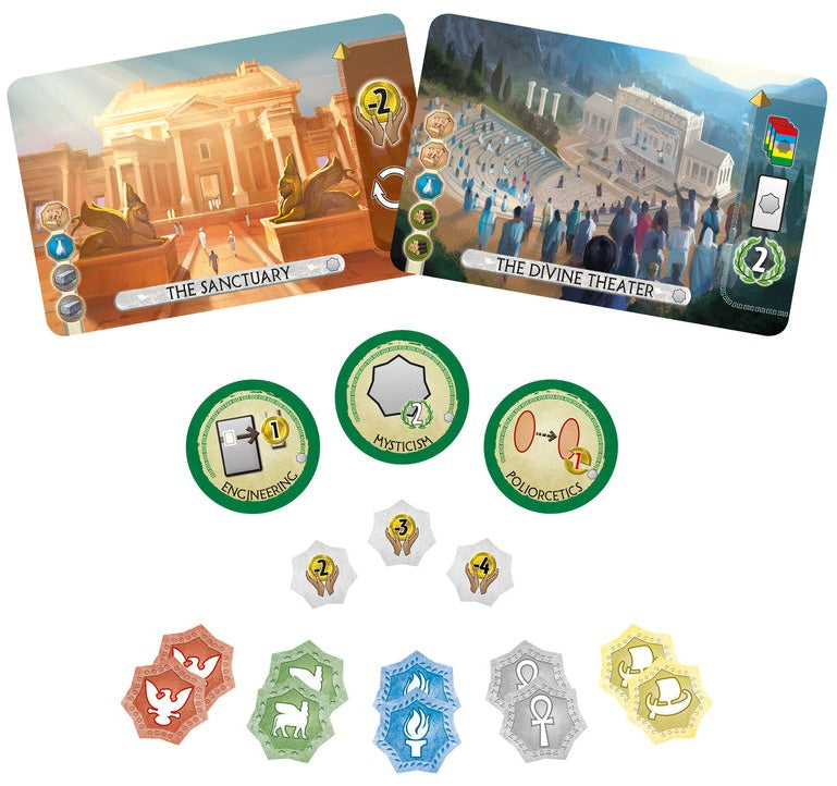 7 Wonders Duel | Pantheon Expansion