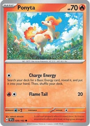Ponyta 026- SV05 Temporal Forces