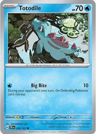 Totodile 039- SV05 Temporal Forces