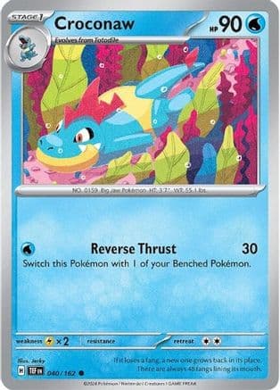 Croconaw 040  SV05 Temporal Forces - Common