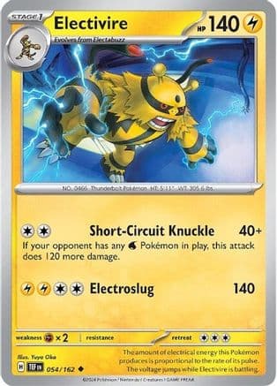 Electivire 054- SV05 Temporal Forces