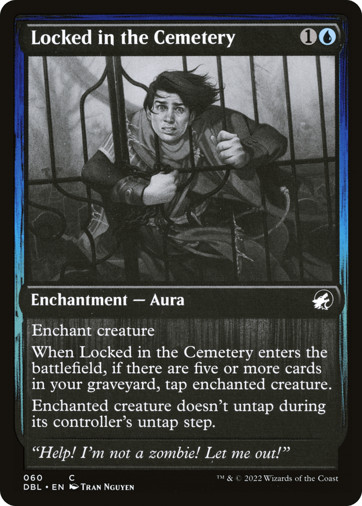 Locked in the Cemetery [Innistrad: Double Feature] Foil