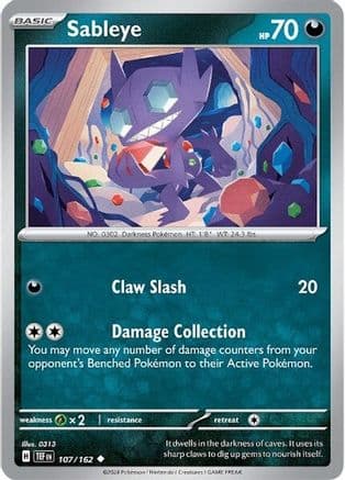 Sableye 107- SV05 Temporal Forces