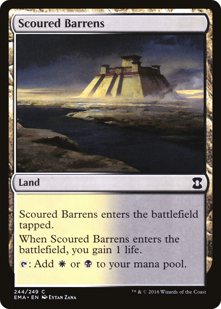 Scoured Barrens [Eternal Masters] Foil