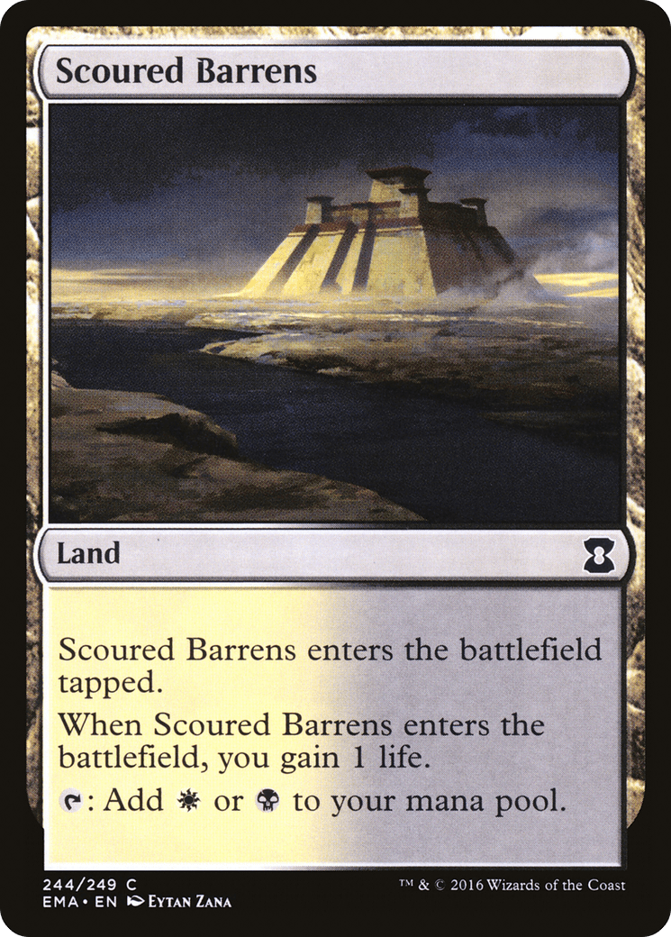 Scoured Barrens [Eternal Masters] Foil