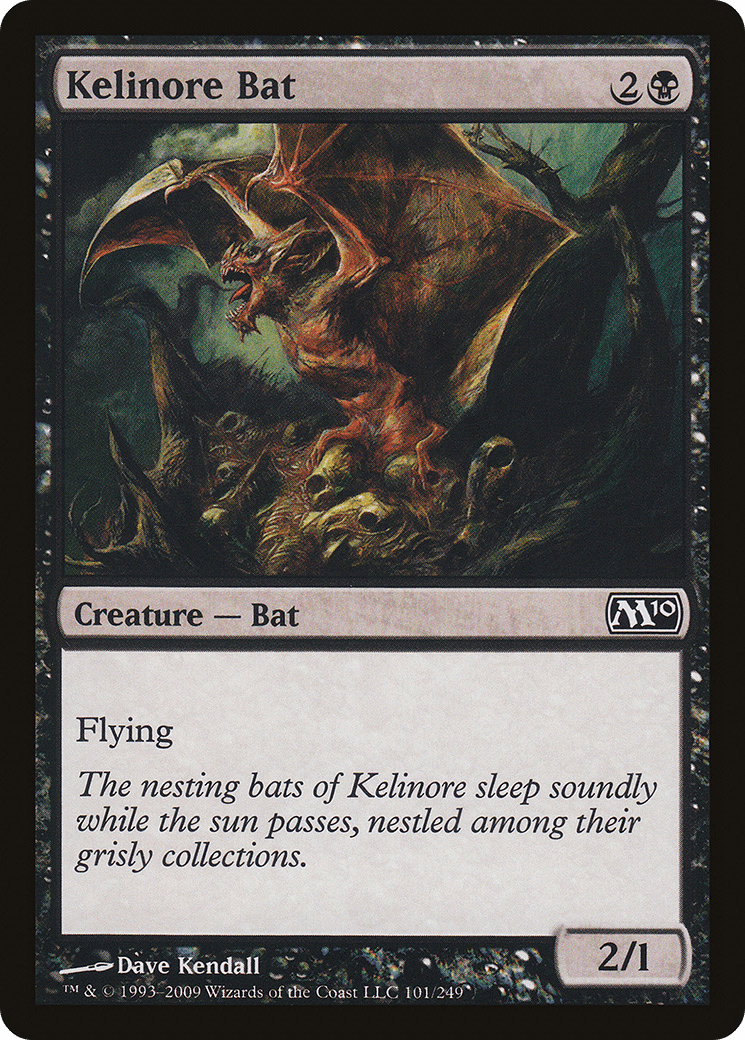 Kelinore Bat [Magic 2010] Foil