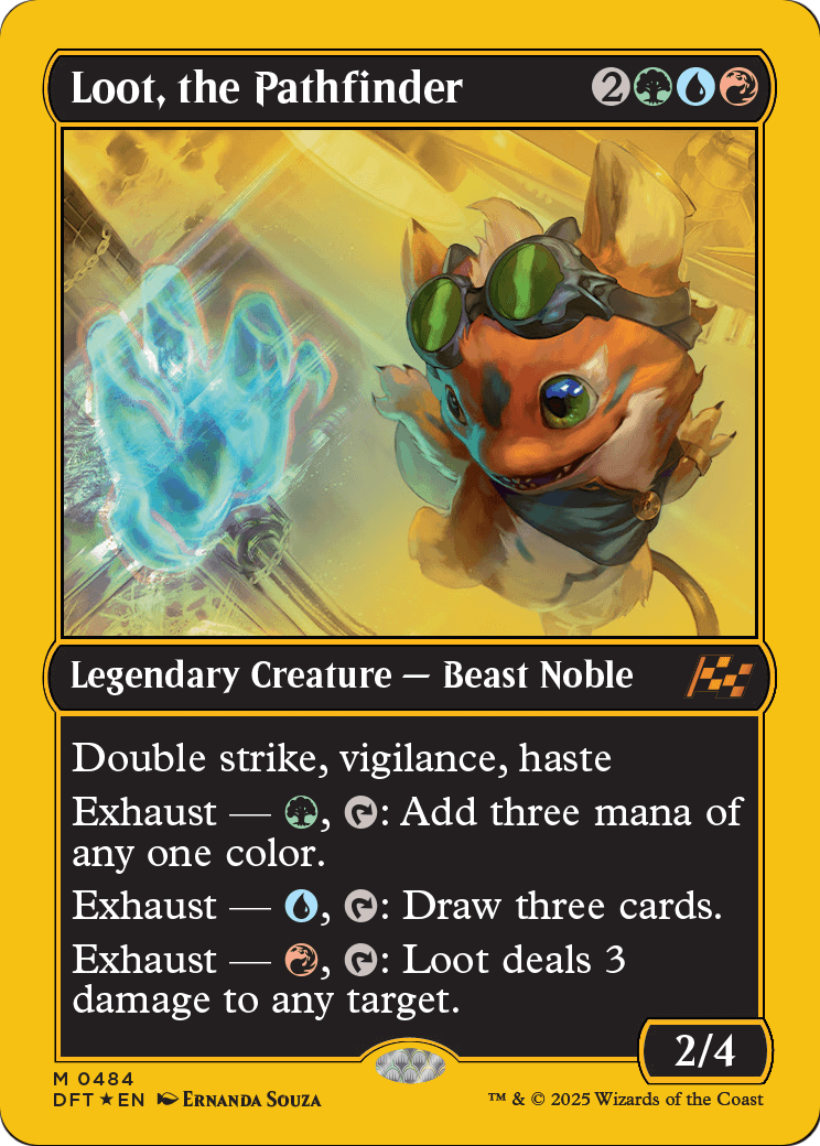 Loot, the Pathfinder |  Foil (484) [Aetherdrift]