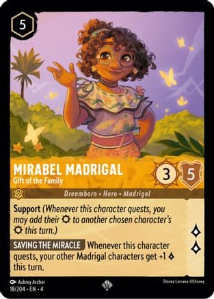 Mirabel Madrigal - Gift of the Family (18/204) [Ursula's Return] Cold Foil