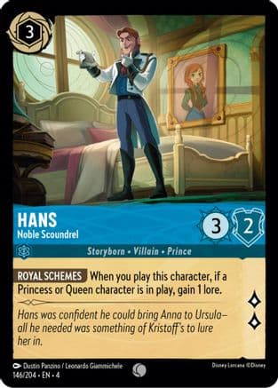 Hans - Noble Scoundrel (146/204) [Ursula's Return] Cold Foil