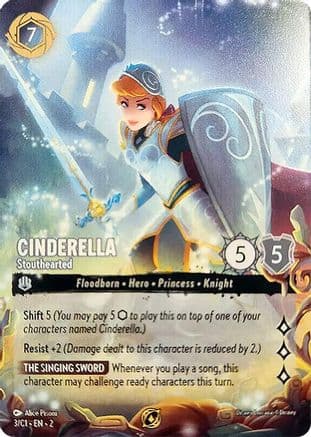 Cinderella - Stouthearted (3) [Promo Cards] Holofoil