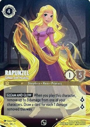 Rapunzel - Gifted with Healing (4) [Promo Cards] Holofoil