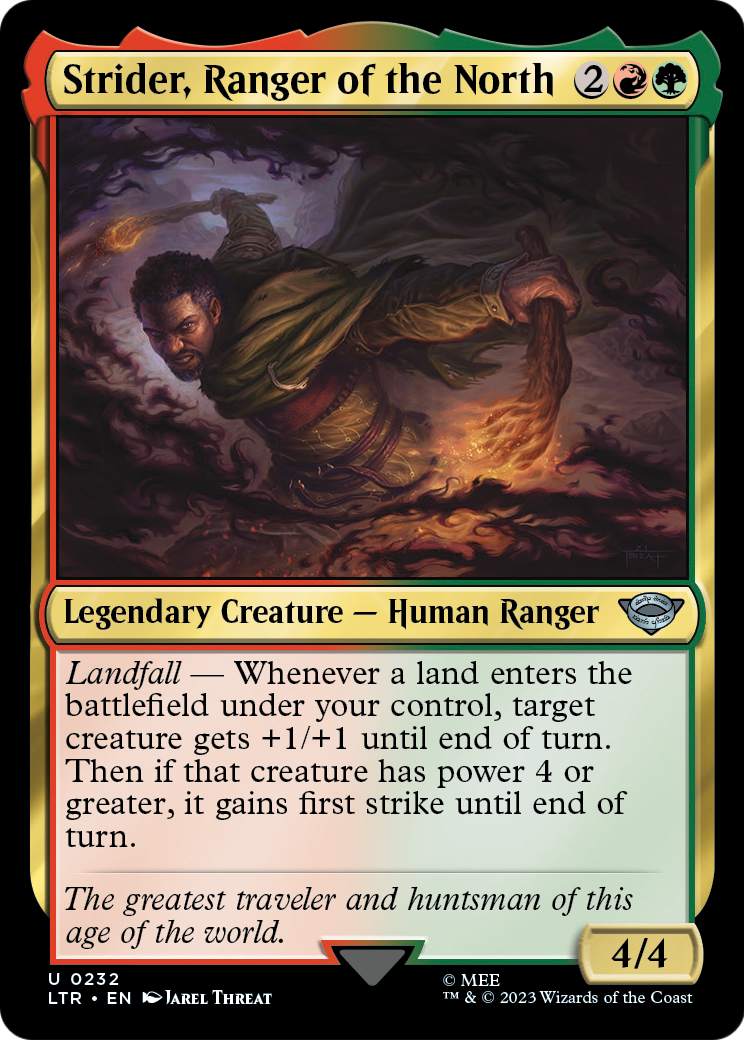 Strider, Ranger of the North [The Lord of the Rings: Tales of Middle-Earth] Foil
