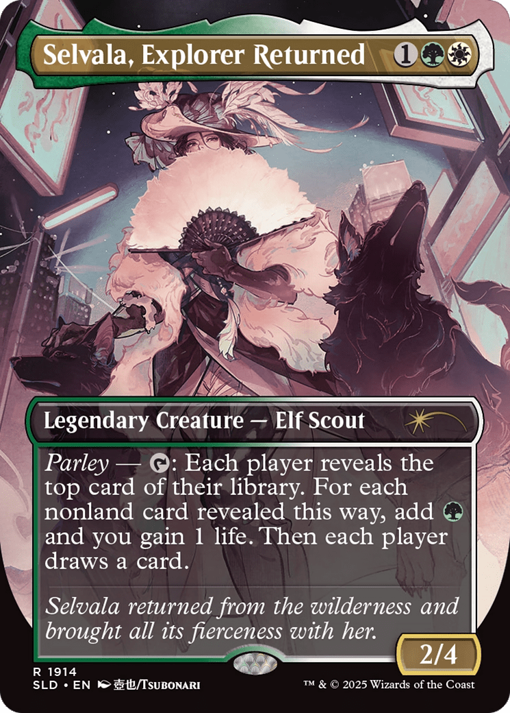 Selvala, Explorer Returned (-1914) [Secret Lair Drop Series]