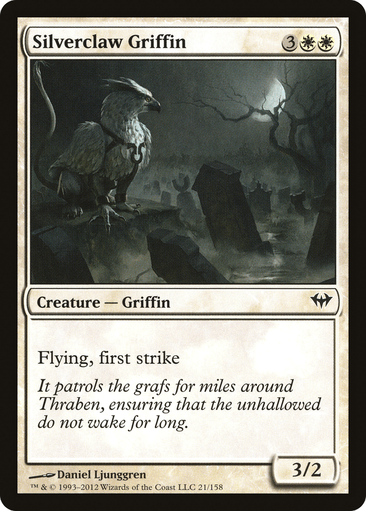 Silverclaw Griffin [Dark Ascension] Foil