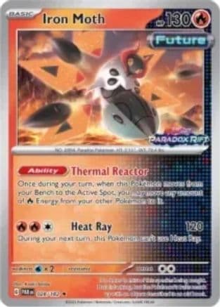 Iron Moth (European Promo) 028/182 - Miscellaneous Cards & Products Reverse Holofoil