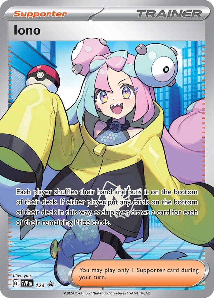 Iono 124- SV Scarlet & Violet Promo Cards Holofoil