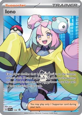 Iono 124- SV Scarlet & Violet Promo Cards Holofoil