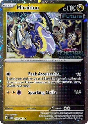 Miraidon (Cosmos Holo) (Best Buy) 121/162 - Miscellaneous Cards & Products Holofoil