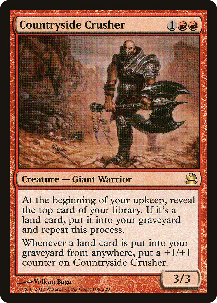 Countryside Crusher [Modern Masters] Foil