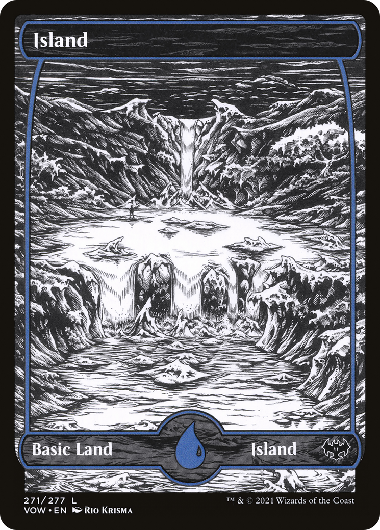 Island (271) [Innistrad: Crimson Vow] Foil