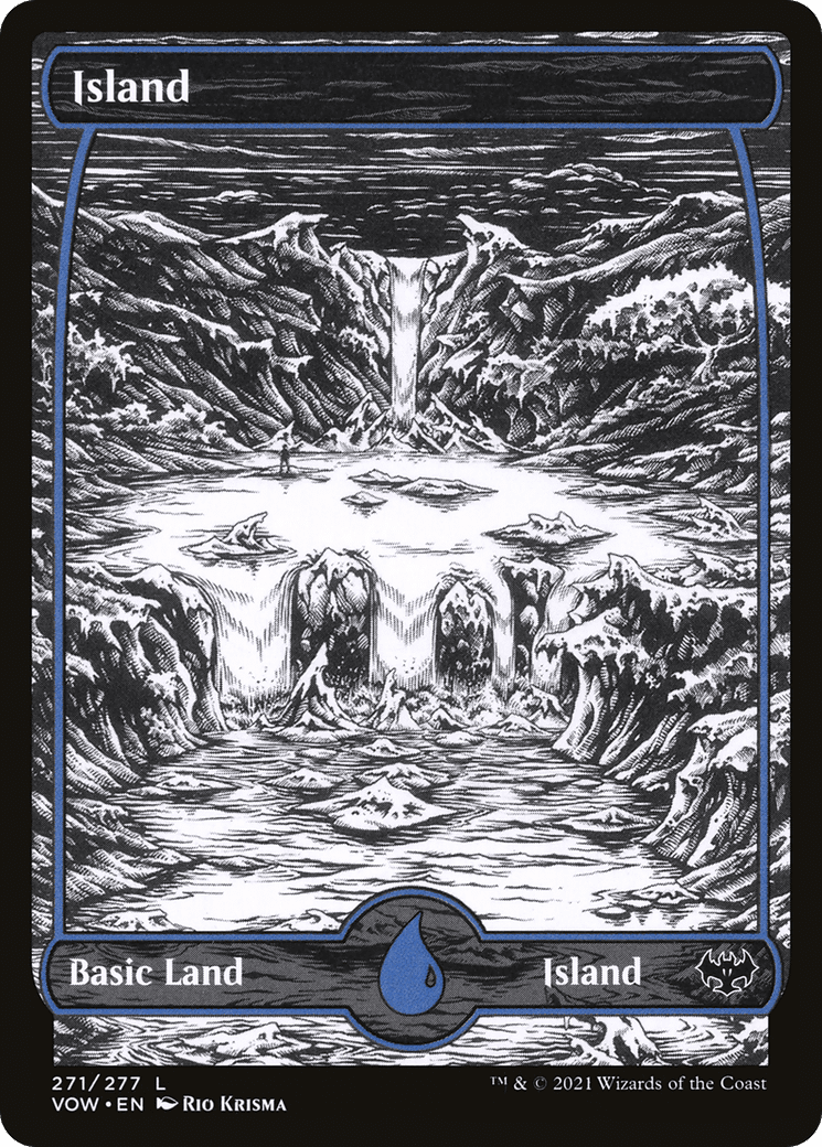 Island (271) [Innistrad: Crimson Vow] Foil