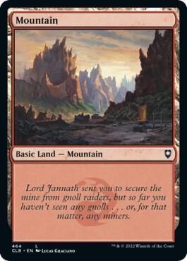 Mountain 464 464 (Commander Legends: Battle for Baldur's Gate) 