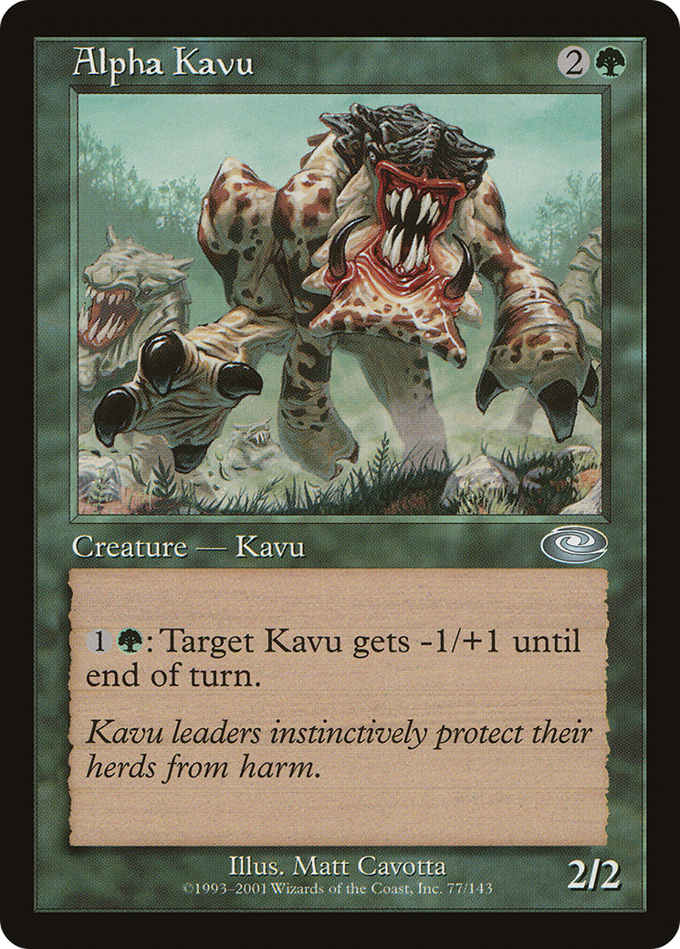 Alpha Kavu [Planeshift] Foil