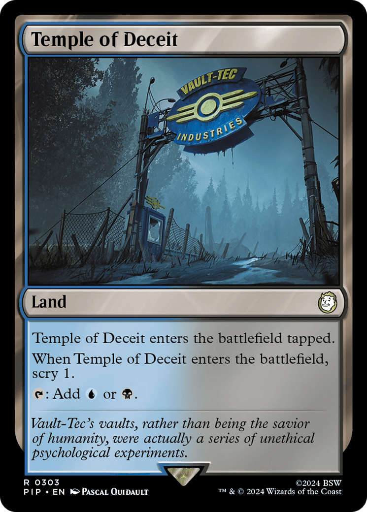 Temple of Deceit [Fallout] Foil