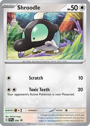 Shroodle 099- SV Scarlet & Violet Promo Cards Holofoil