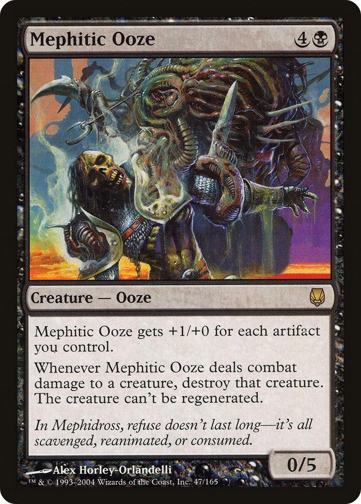 Mephitic Ooze [Darksteel] Foil