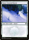 Snow-Covered Forest 284/285 (Kaldheim)  - Foil