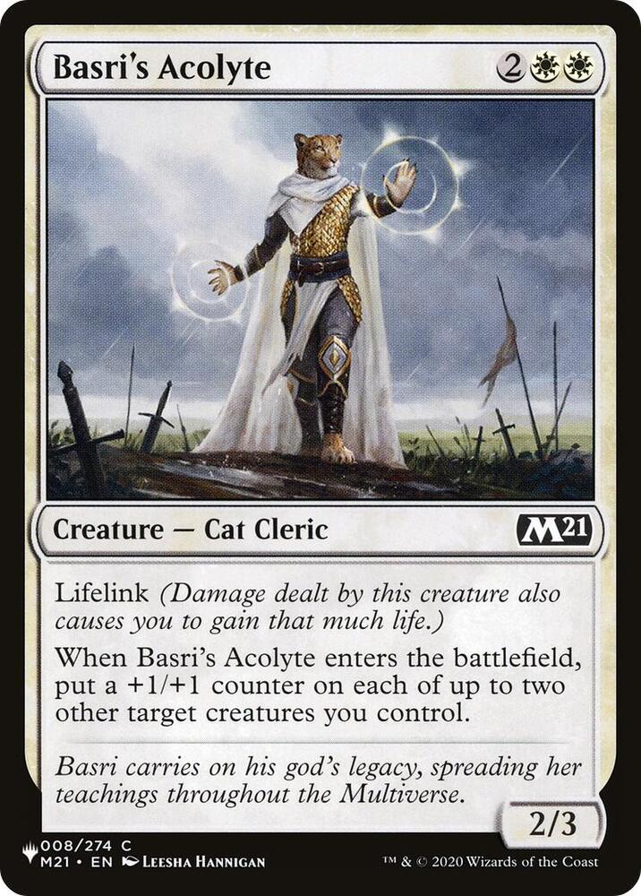 Basris Acolyte M21-8/5075 (The List Reprints) 
