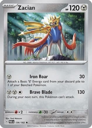 Zacian 136/182 - Deck Exclusives
