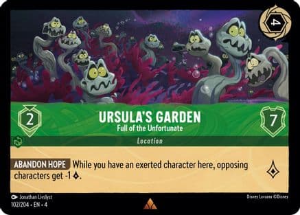 Ursula's Garden - Full of the Unfortunate (102/204) [Ursula's Return] Cold Foil