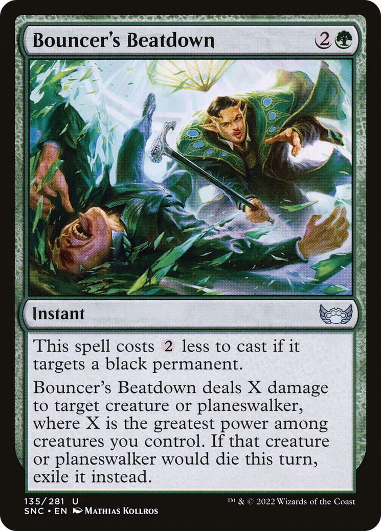 Bouncer's Beatdown [Streets of New Capenna] Foil