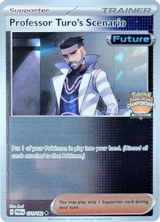 Professor Turo's Scenario (Regional Championship) 171- League & Championship Cards Reverse Holofoil