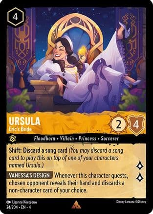 Ursula - Eric's Bride (24/204) [Ursula's Return] Cold Foil