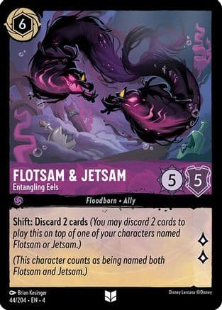 Flotsam & Jetsam - Entangling Eels (44/204) [Ursula's Return] Cold Foil