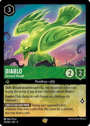 Diablo - Devoted Herald (70/204) [Ursula's Return] Cold Foil