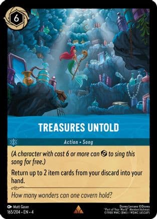 Treasures Untold (165/204) [Ursula's Return] Cold Foil