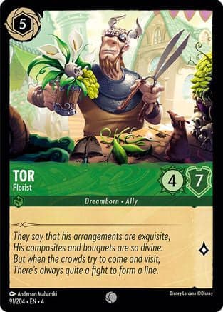 Tor - Florist (91/204) [Ursula's Return] Cold Foil