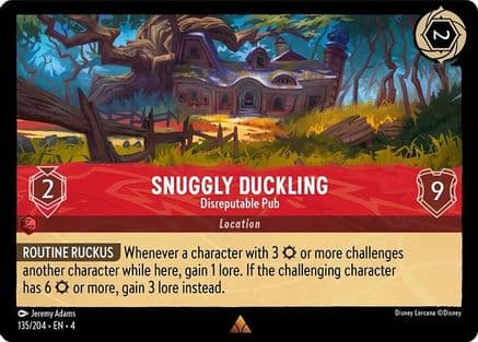 Snuggly Duckling - Disreputable Pub (135/204) [Ursula's Return] Cold Foil