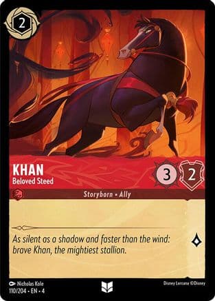 Khan - Beloved Steed (110/204) [Ursula's Return] Cold Foil
