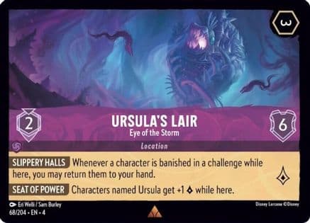 Ursula's Lair - Eye of the Storm (68/204) [Ursula's Return] Cold Foil