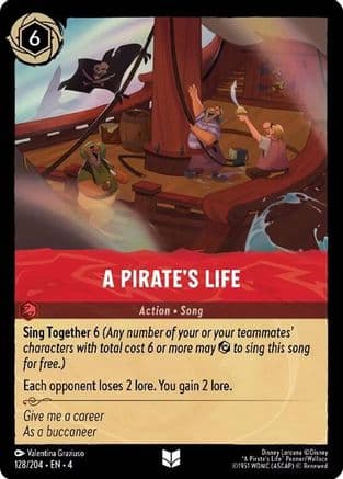 A Pirate's Life (128/204) [Ursula's Return] Cold Foil