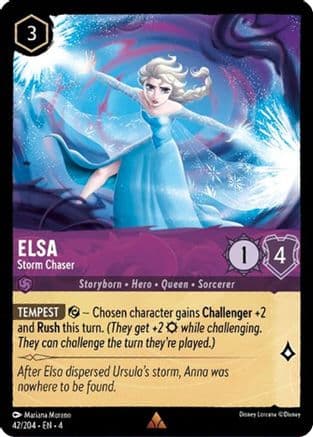 Elsa - Storm Chaser (42/204) [Ursula's Return] Cold Foil