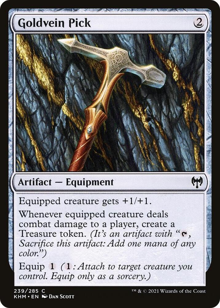 Goldvein Pick 239/285 (Kaldheim)  - Foil