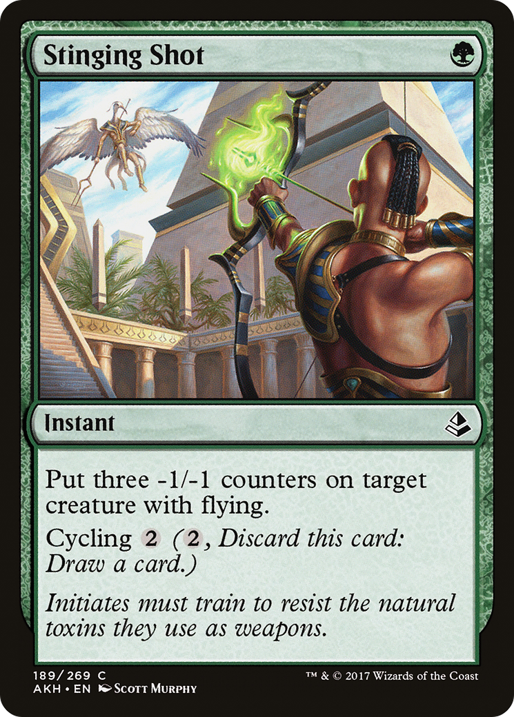Stinging Shot [Amonkhet] Foil